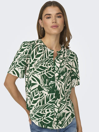 JACQUELINE DE YONG WOMEN'S NILE LIFE 2/4 T-SHIRT 15312454 ETF