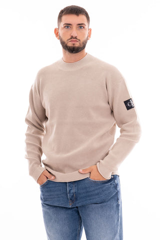 CALVIN KLEIN JEANS M BADGE RELAXED SWEATER J323986