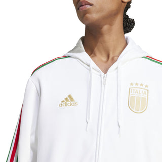 ADIDAS MEN'S FIGC DNA ZIP SWEATSHIRT IU2104