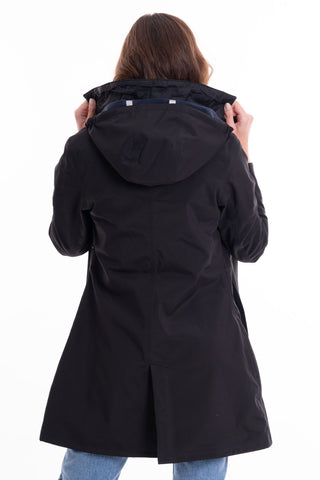 K-WAY W MATHY BONDED TRENCH 3/4 K8128SW A3C