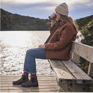 BLUNDSTONE 2345 BROWN NUBUCK 2345