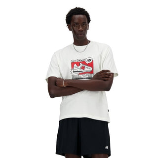 NEW BALANCE T-SHIRT AD RELAXED UOMO MT41593SST