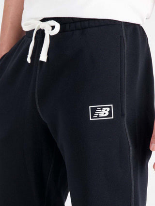 NEW BALANCE M PANT ESSENTIALS BRUSHED BACK MP33521BK