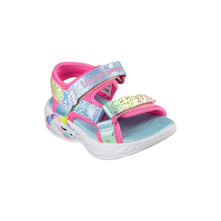SKECHERS UNICORN DREAMS SANDAL JR 302682N PKMT
