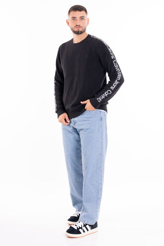 CALVIN KLEIN JEANS M LOGO TAPE CN SWEATER J323808