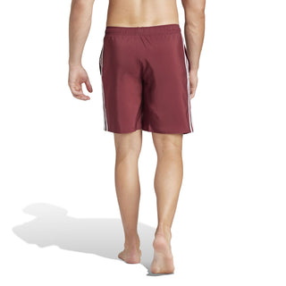 ADIDAS MEN'S 3-STRIPES CLX BOXER SWIMSUIT IR9426