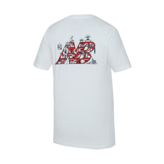 NEW BALANCE T-SHIRT BOOKSHELF UOMO MT41586WT