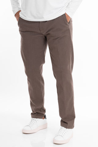 HYPS MEN'S FLORENTINE TROUSERS IN FLORENTINE WOVEN FABRIC 25