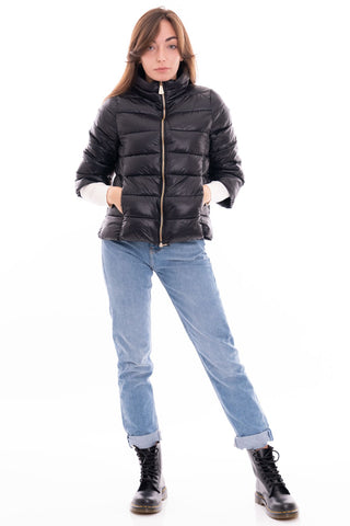 MARKUP W NYLON DOWN JACKET WITH 3/4 SLEEVES MW24002