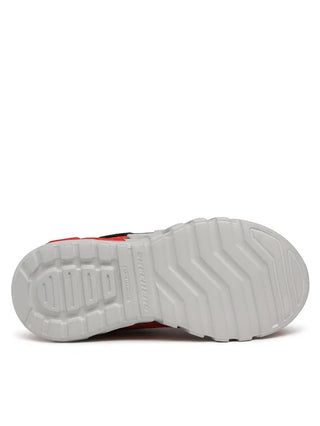 SKECHERS SPORTS SHOES FLEX GLOW ELITE VORLO JR 400137L RDBK