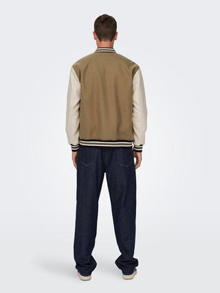 ONLY&amp;SONS JASON VARSITY JACKET 22026189