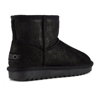 COLORS OF CALIFORNIA W UGG BOOT IN GLITTER SUEDE YW001GLI BKBK