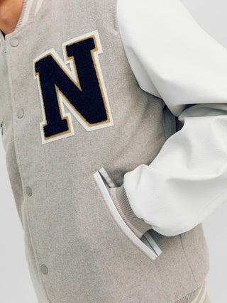 JACK&JONES M GIUBBOTTO COLLEGE WOOL BLEND BOMBER 12241559