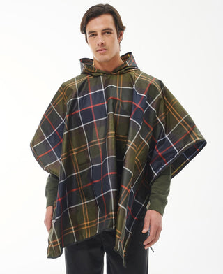BARBOUR TARTAN SHOWERPROOF PONCHO UAC0214 TN11