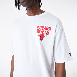 NEW ERA T-SHIRT NBA SCRIPT CHICAGO BULLS 60435518 100