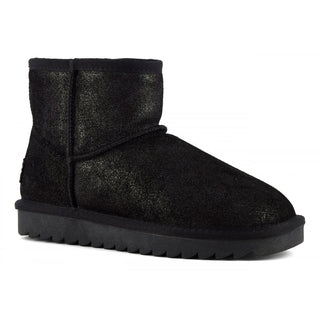 COLORS OF CALIFORNIA W UGG BOOT IN GLITTER SUEDE YW001GLI BKBK