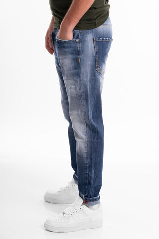 PATRICK&SON JEANS UOMO SKINNY SKINNY D45