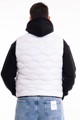 BLAUER MEN'S SLEEVELESS PADDED WADDING JACKET BLUX02058 005958 100