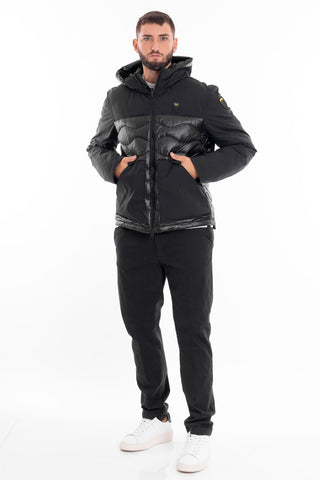 BLAUER M SHORT JACKET PADDED WITH DOWN AND WADDING BLUC08404 006355 999