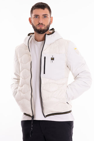 BLAUER M SHORT JACKET PADDED WITH DOWN AND WADDING BLUC08001 006355 112