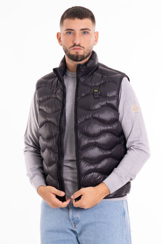 BLAUER M SMANICATO IMBOTTITO DI OVATTA COLORE INTERNO BISCOTTO BLUX02085 005958 999TT