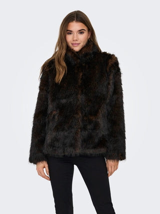ONLY W COAT ALEX FUR JACKET 15301163