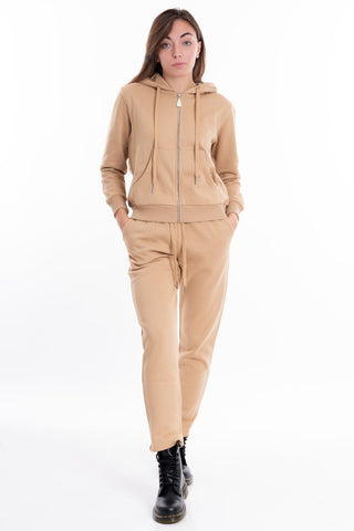 MARKUP W PANTALONE IN FELPA DRITTO CON RICAMO LOGO MW562005