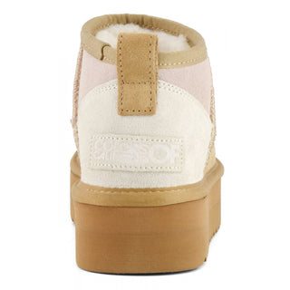 COLORS OF CALIFORNIA W PLATFORM WINTER BOOT IN SUEDE MIX YWPLA02 CAM