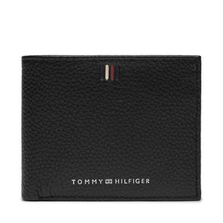 TOMMY HILFIGER PORTAFOGLI CENTRAL MINI CREDIT CARD WALLET AM11854 BDS
