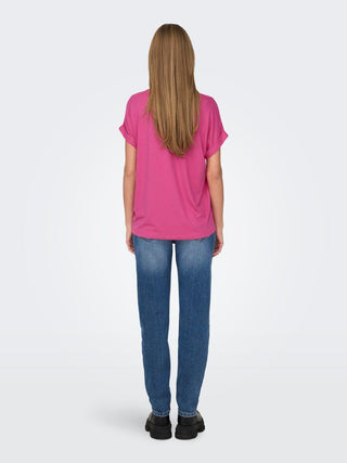 ONLY T-SHIRT MOSTER SHORT SLEEVES O-NECK TOP  DONNA 15106662 FPK