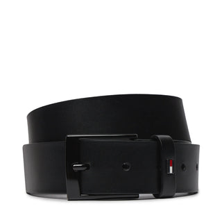 TOMMY HILFIGER CINTURA ADAN LEATHER 3.5 UOMO AM12052 BDS