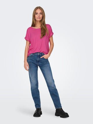 ONLY T-SHIRT MOSTER SHORT SLEEVES O-NECK TOP  DONNA 15106662 FPK