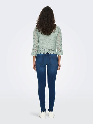 JACQUELINE DE YONG W NEW SUN 3/4 CROPPED PULLOVER 15212788