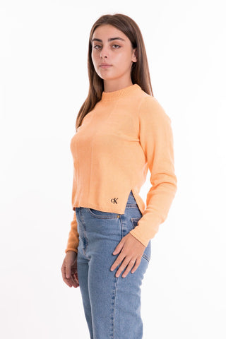CALVIN KLEIN JEANS W LOOSE KNITTED SWEATER J221689