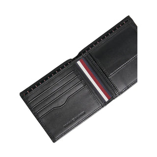 TOMMY HILFIGER PORTAFOGLI CENTRAL CREDIT CARD AND COIN AM11855 BDS