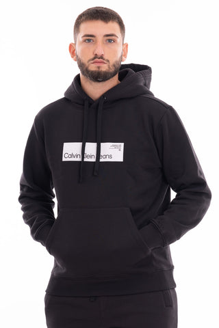 CALVIN KLEIN JEANS M HYPER REAL BOX LOGO HOODIE J324106