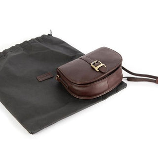BARBOUR EILEIN LEATHER SADDLE BAG LBA0389 PU91