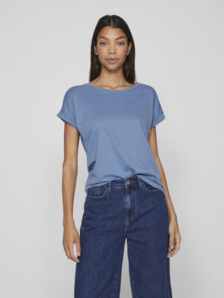 VILA T-SHIRT DREAMERS NEW PURE DONNA 14083083 CRB