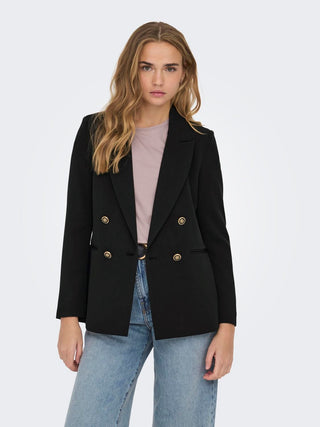 ONLY ASTRID LIFE LONG SLEEVES FIT WOMEN'S BLAZER JACKET 15294709 BLK