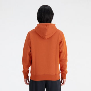 NEW BALANCE ESSENTIAL BRUSHED BACK HOODIE MT33520ROX
