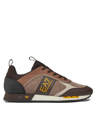 EA7 M SNEAKERS BLACK&amp;WHITE SUEDE