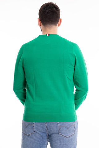 TOMMY HILFIGER M MAGLIONE 1985 CREW NECK MW21316 L4B