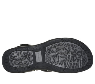 SKECHERS SANDALI REGGAE SLIM MEADOW GRAZER 163193 BLK
