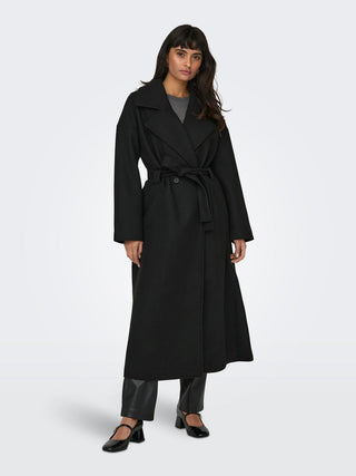 ONLY W INGRID OVERSIZED BELTED COAT 15292812