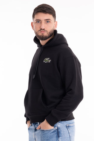 LACOSTE FELPA JOGGER LOOSE FIT CAPPUCCIO UOMO SH6404 031