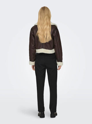 ONLY W BETTY FAUX SUEDE BONDED AVIATOR 15298735