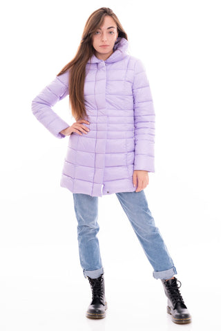 MARKUP W MIDI NYLON DOWN JACKET WITH HIGH NECK MW564011