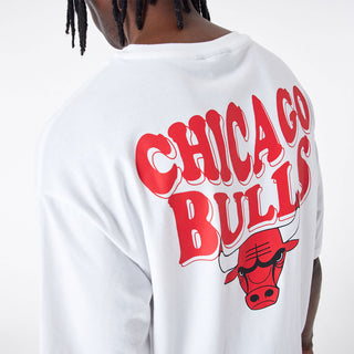 NEW ERA T-SHIRT NBA SCRIPT CHICAGO BULLS 60435518 100