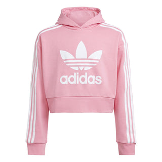 ADIDAS ORIGINALS CROPPED HOODIE JR HK0281