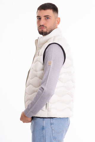 BLAUER M SLEEVELESS PADDED WITH WADDING INTERIOR COLOR BISCUITS BLUX02085 005958 112TT